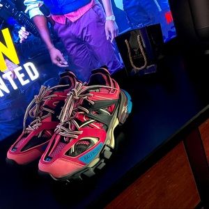 Womens track balenciaga shoes flawless condition never worn wrong size shipped!